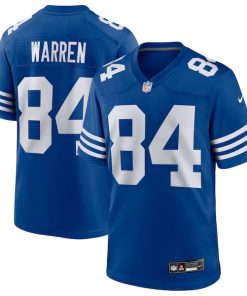 Tyler Warren Indianapolis Colts Nike Alternate  Game Jersey -  Royal
