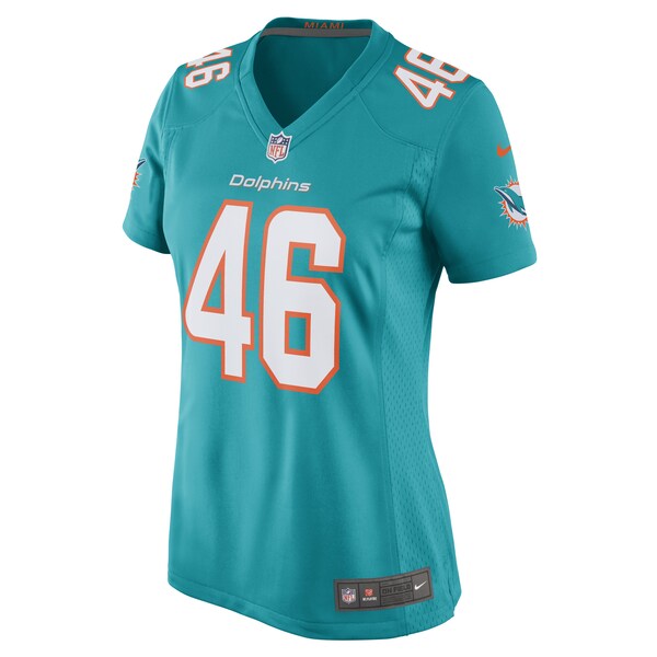 John Lovett Miami Dolphins Nike Women's Game Player Jersey - Aqua - Image 2