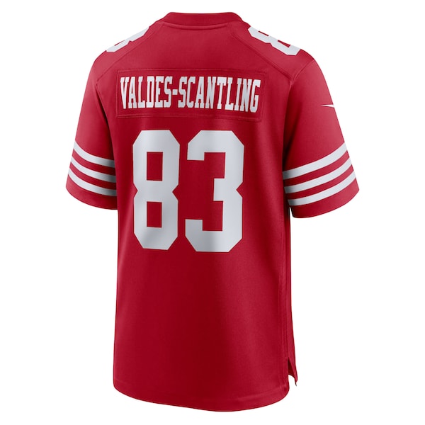 Marquez Valdes-Scantling San Francisco 49ers Nike Team Game Jersey - Scarlet - Image 3