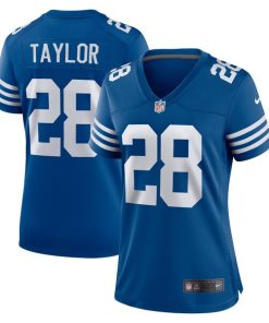 Jonathan Taylor Indianapolis Colts Nike Women's Game Player Jersey - Royal