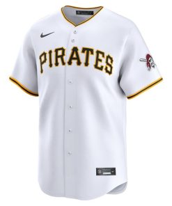 Alternative view of Pittsburgh Pirates Nike Youth Home Limited Jersey - White