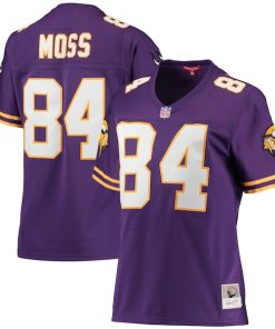 Randy Moss Minnesota Vikings Women's Legacy Replica Team Jersey - Purple