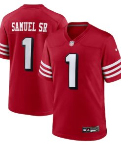 Deebo Samuel Sr San Francisco 49ers Nike Alternate Game Jersey -  Scarlet