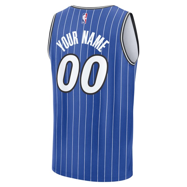 Orlando Magic Youth Fast Break Replica Custom Jersey - Icon Edition - Blue/White - Image 4