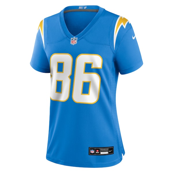 Laviska Shenault Jr. Los Angeles Chargers Nike Women's Team Game Jersey - Powder Blue - Image 2