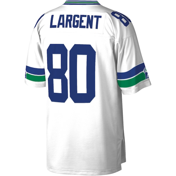 Steve Largent Seattle Seahawks Legacy Replica Jersey - White - Image 3