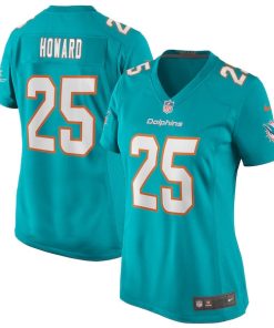 Xavien Howard Miami Dolphins Nike Women's Game Jersey - Aqua