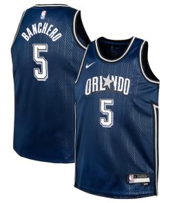 Paolo Banchero Orlando Magic Nike Youth  Swingman Replica Jersey - City Edition - Navy