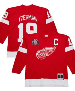 Steve Yzerman Detroit Red Wings 1996-97 Power Play Jersey - Scarlet