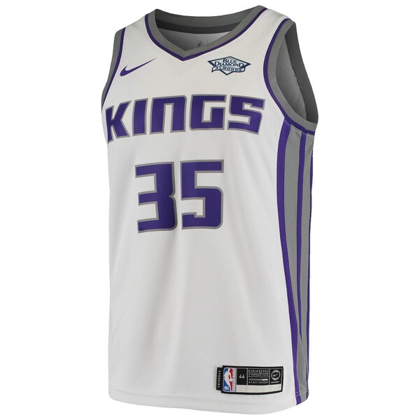 Marvin Bagley III Sacramento Kings Nike Swingman Player Jersey - Association Edition - White - Image 2