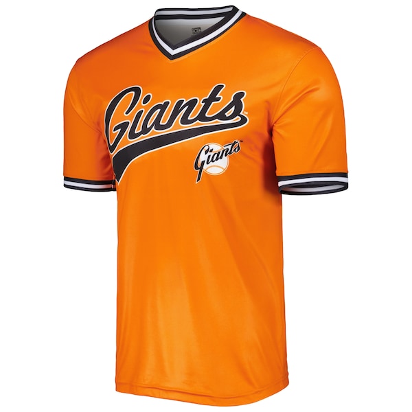 San Francisco Giants Stitches Cooperstown Collection Team Jersey - Orange - Image 2