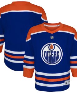 Edmonton Oilers Outerstuff Toddler Home Replica Jersey - Royal