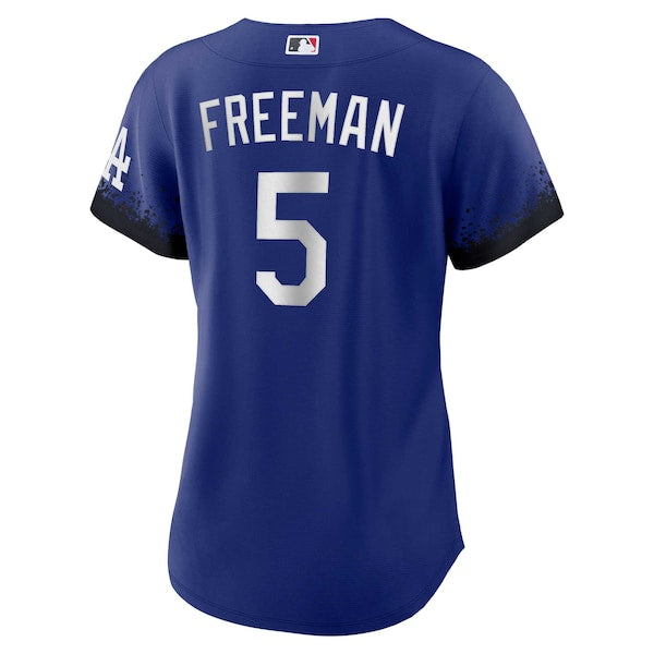 Freddie Freeman Los Angeles Dodgers Nike Women's City Connect Replica Player Jersey - Royal - Image 3