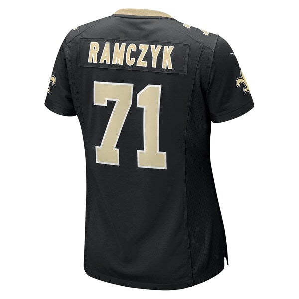 Ryan Ramczyk New Orleans Saints Nike Women's Game Jersey - Black - Image 3