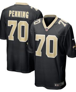 Trevor Penning New Orleans Saints Nike Player Game Jersey - Black