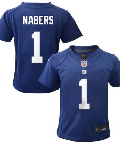Malik Nabers New York Giants Nike Preschool Team Player Game Jersey - Royal