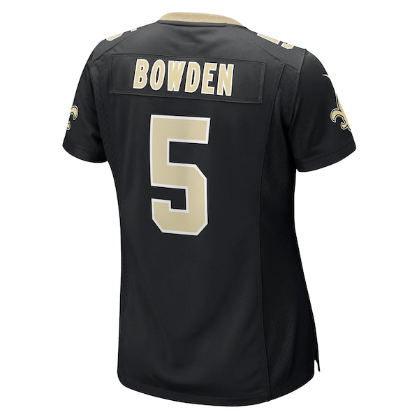 Lynn Bowden Jr. New Orleans Saints Nike Women's Team Game Jersey - Black - Image 3
