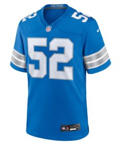 Alternative view of Netane Muti Detroit Lions Nike Game Jersey -  Blue