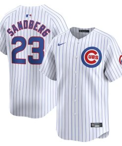 Ryne Sandberg Chicago Cubs Nike Home Limited Player Jersey - White