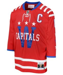 Alternative view of Alexander Ovechkin Washington Capitals  Youth 2015   Blue Line Player Jersey - Red