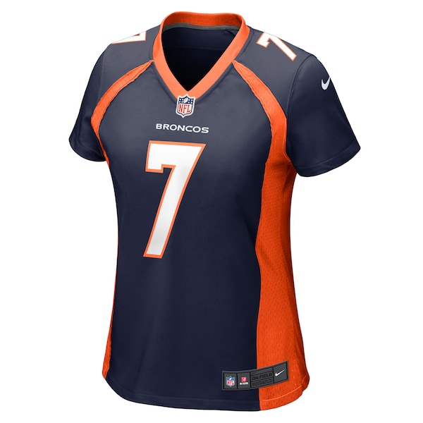 John Elway Denver Broncos Nike Women's Retired Player Jersey - Navy/Orange - Image 3