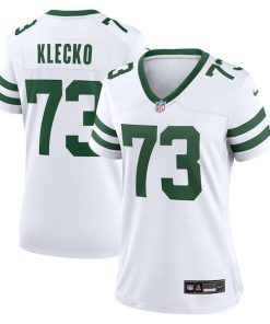 Joe Klecko New York Jets Nike Women's Legacy Retired Player Game Jersey - White/Green