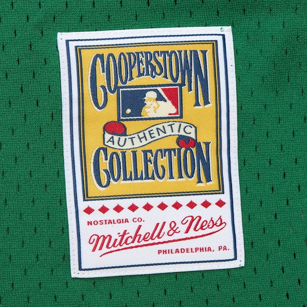David Ortiz Boston Red Sox Cooperstown Collection Mesh Batting Practice Jersey - Kelly Green - Image 4
