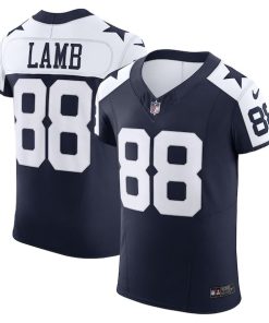 CeeDee Lamb Dallas Cowboys Nike Alternate Vapor F.U.S.E. Elite Jersey - Navy
