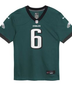 Alternative view of DeVonta Smith Philadelphia Eagles Nike Toddler Game Jersey - Midnight Green