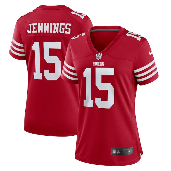 Jauan Jennings San Francisco 49ers Nike Women's Game Jersey - Scarlet