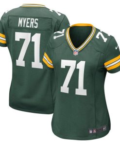 Josh Myers Green Bay Packers Nike Women's Game Jersey - Green