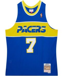 Alternative view of Jermaine O'Neal Indiana Pacers  2004/05 Hardwood Classics Swingman Jersey - Royal
