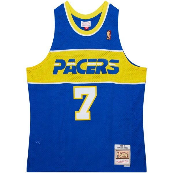 Jermaine O'Neal Indiana Pacers 2004/05 Hardwood Classics Swingman Jersey - Royal - Image 2