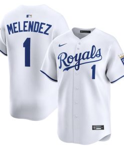 MJ Melendez Kansas City Royals Nike Home Limited Player Jersey - White