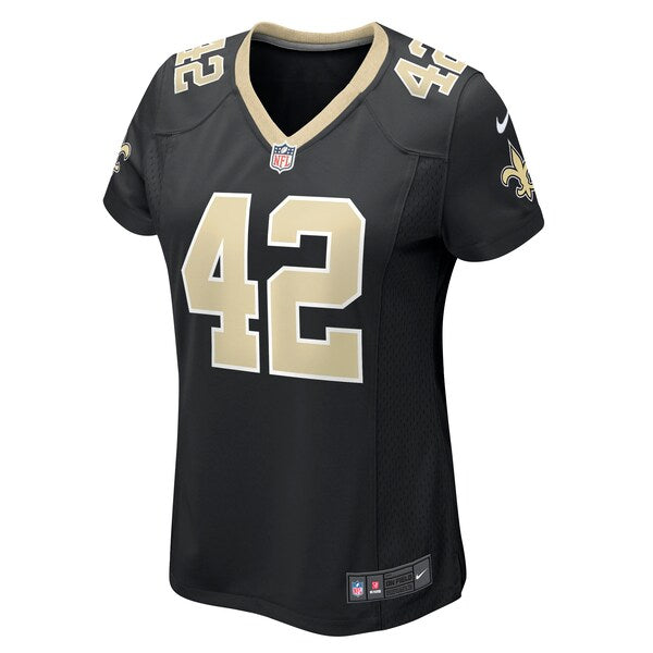 Chase Hansen New Orleans Saints Nike Women's Game Jersey - Black - Image 2