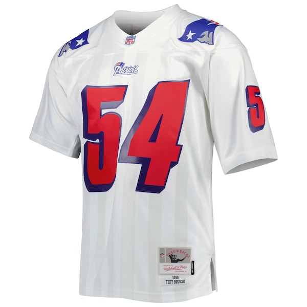 Tedy Bruschi New England Patriots Legacy Replica Jersey - White - Image 2