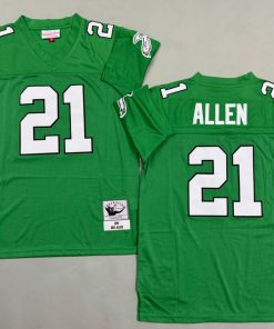 Eric Allen Philadelphia Eagles Authentic Throwback Retired Player Jersey