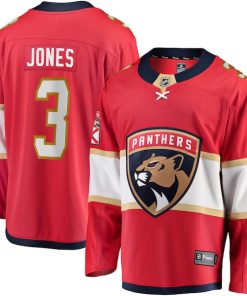 Seth Jones Florida Panthers  Home Breakaway Jersey - Red
