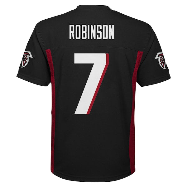 Bijan Robinson Atlanta Falcons Youth Replica Player Jersey - Black - Image 3