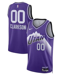 Jordan Clarkson Utah Jazz Nike Unisex 2023/24 Swingman Jersey - Purple - City Edition