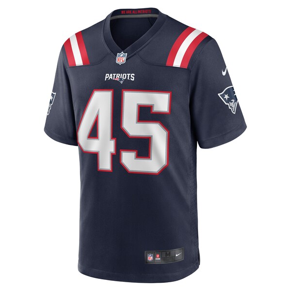 Chris Board New England Patriots Nike Game Player Jersey - Navy - Image 2