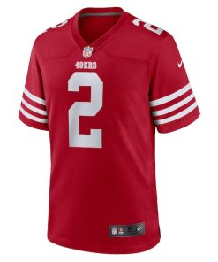 Alternative view of Deommodore Lenoir San Francisco 49ers Nike  Game Jersey -  Scarlet