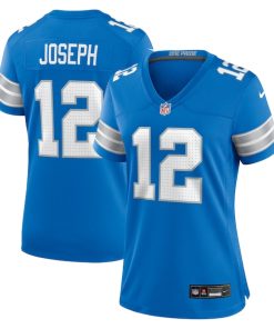 Alternative view of Brandon Joseph Detroit Lions Nike Women's Team Game Jersey -  Blue