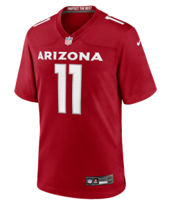Alternative view of Larry Fitzgerald Arizona Cardinals Nike Team Retired Game Jersey -  Cardinal