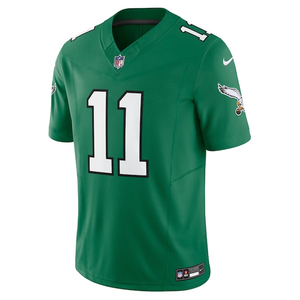 A.J. Brown Philadelphia Eagles Nike Vapor F.U.S.E. Limited Jersey - Kelly Green/Green - Image 3