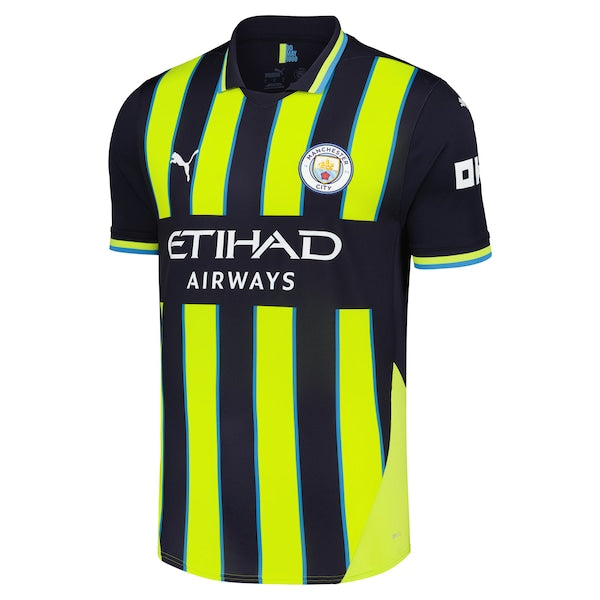 Manchester City Puma 2024/25 Away Replica Custom Jersey - Navy - Image 3