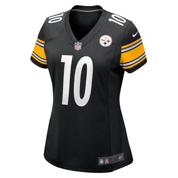 Roman Wilson Pittsburgh Steelers Nike Women's Game Jersey - Black - Image 2