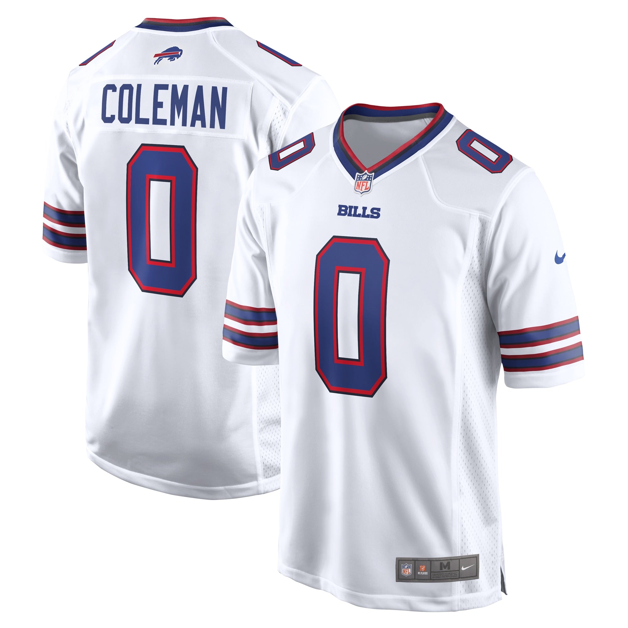 Keon Coleman Buffalo Bills Nike Alternate Game Jersey - Red/White - Image 5