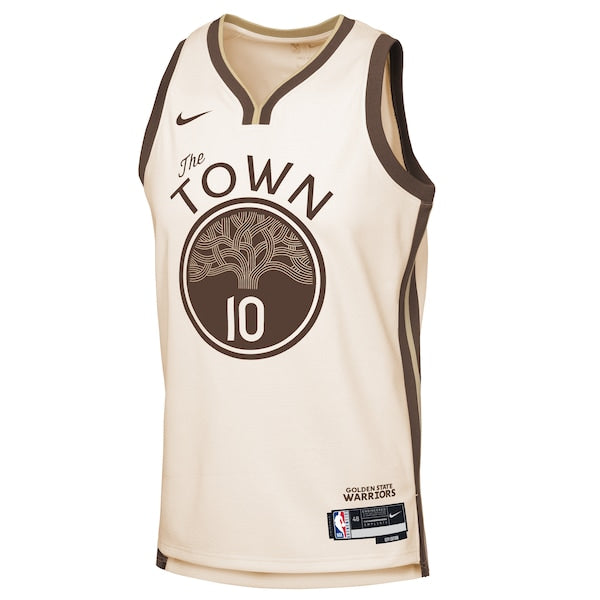 Jimmy Butler III Golden State Warriors Nike Youth 2025/26 City Edition Swingman Jersey - Tan - Image 2