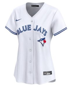 Alternative view of Toronto Blue Jays Nike Women's Home Limited Custom Jersey - White
